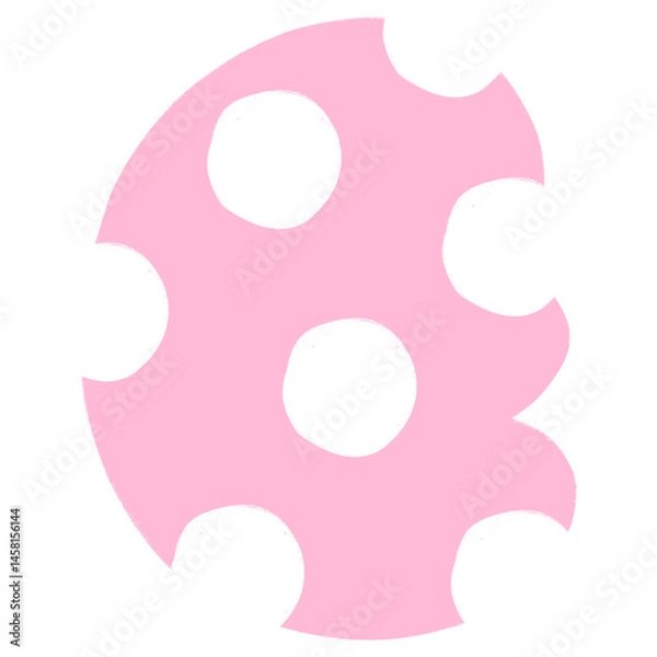 Obraz E Alphabet Hand Drawn Style And Pink Design Font Design E Alphabet Isolated