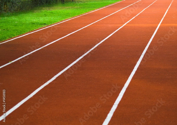 Fototapeta race track