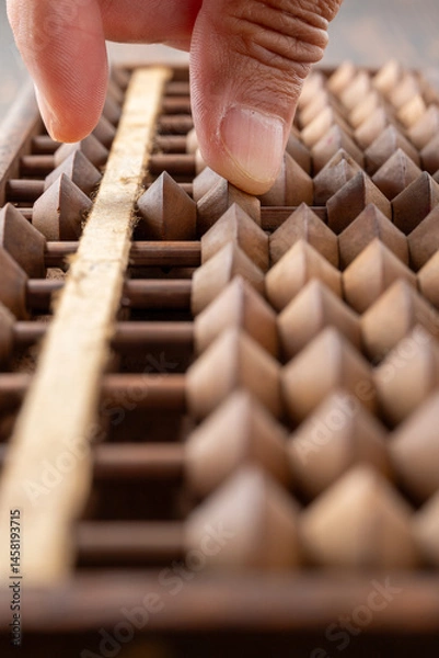 Fototapeta そろばん　計算機
