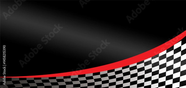 Obraz racing background abstract vector