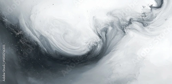 Obraz Monochromatic Abstract Art