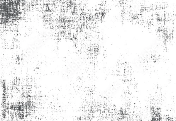 Fototapeta Different distressed black grain texture. Distress overlay vector textures Distressed overlay texture for your design, scratched grunge urban 