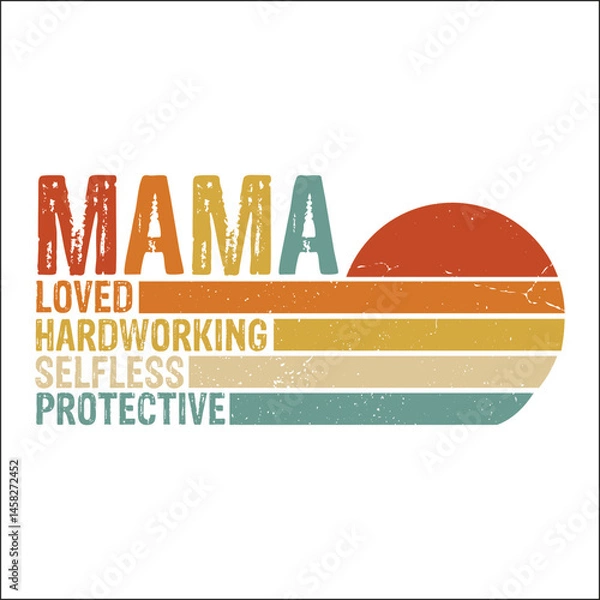Fototapeta Mother's day Design Vector file