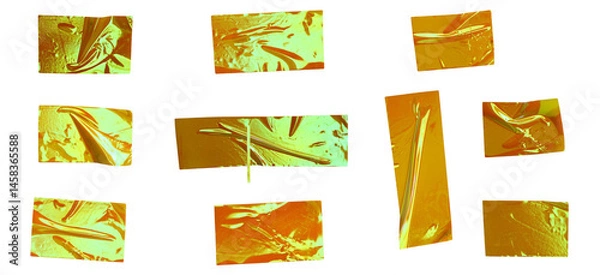 Fototapeta Glossy Decorative Tape Set