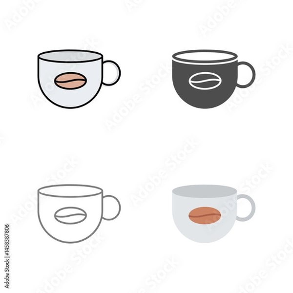 Obraz Coffee Vector Icon