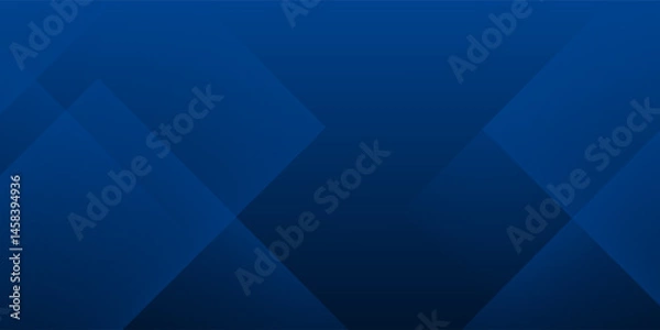 Obraz Abstract blue background. Geometric triangle background. Hexagon pattern. Vector background modern