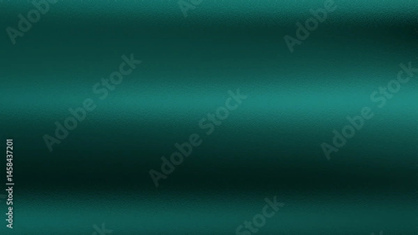 Fototapeta Teal green metallic background with abstract dark and light gradient line stripe design