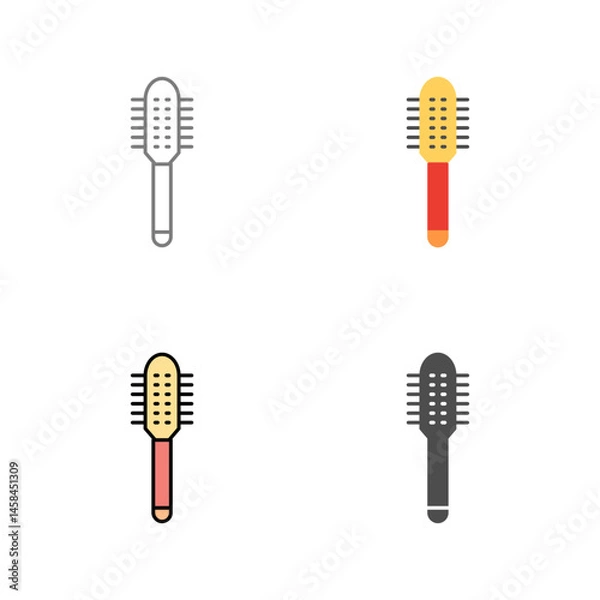 Obraz Comb Vector Icon