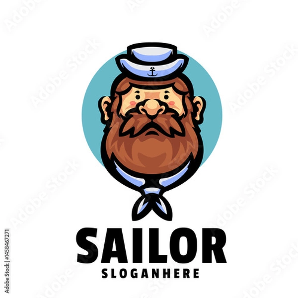 Obraz Sailor Man Logo