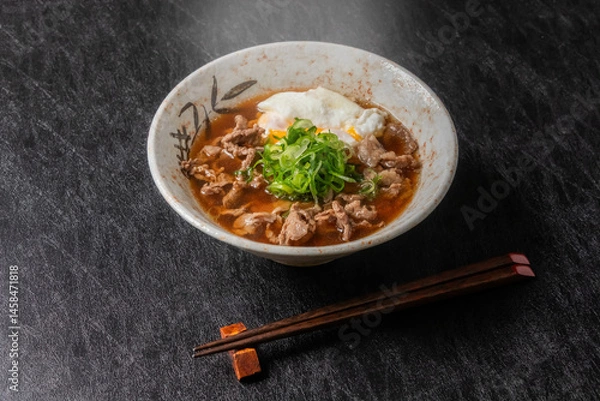 Obraz  	大阪の肉吸い　Nikusui is a famous meat soup