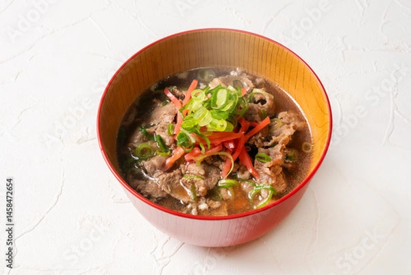 Obraz  	大阪の肉吸い　Nikusui is a famous meat soup