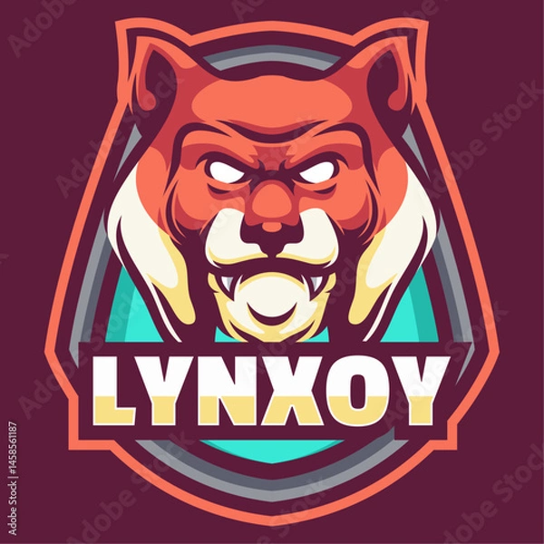 Obraz Lynx Mascot Logo