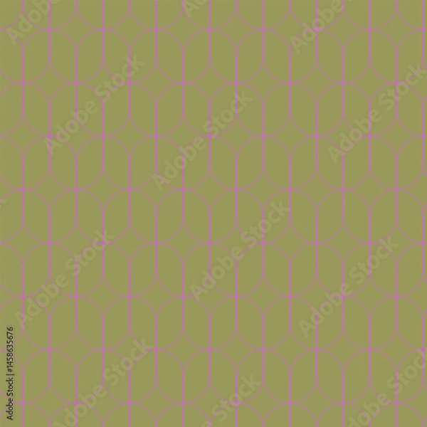 Obraz Seamless pattern with hand drawn ornament in style Art Deco. For wrapping paper, home decor other design projects