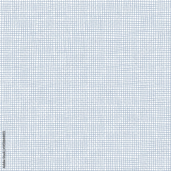Obraz Seamless checkered repeating pattern with hand drawn very small cell or mesh for wrapping paper, surface design and other design projects