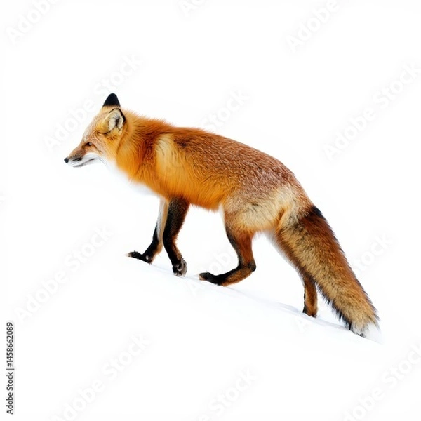 Obraz red fox vulpes