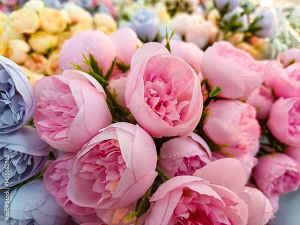 Obraz Beautiful and attractive bouquet of colorful flowers