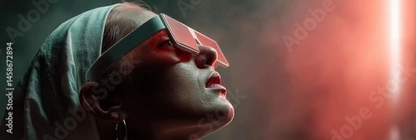 Obraz Exploring the Metaverse: VR Technology in Action