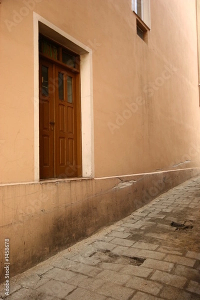 Obraz street door