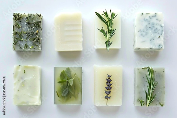 Fototapeta Soft and Grainy Skincare Products Aesthetically Arranged – Natural Beauty Care Display