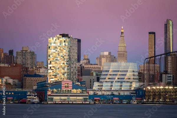 Fototapeta Sunset over Chelsea