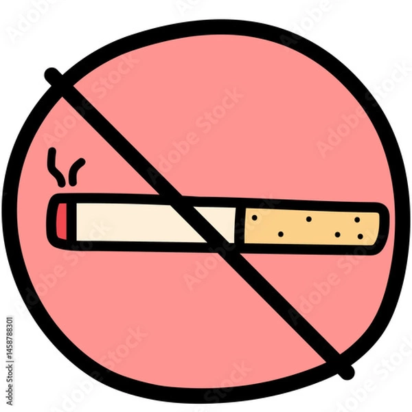 Obraz No smoking sign