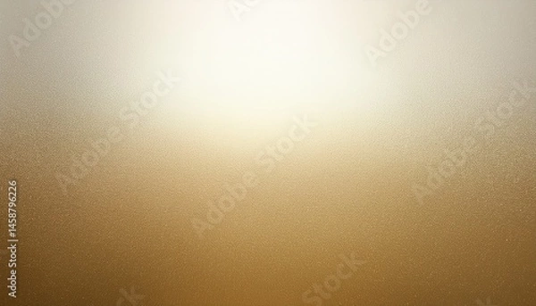 Fototapeta gold beige white template empty space color gradient rough abstract background grainy noise grungy texture shine bright light and glow