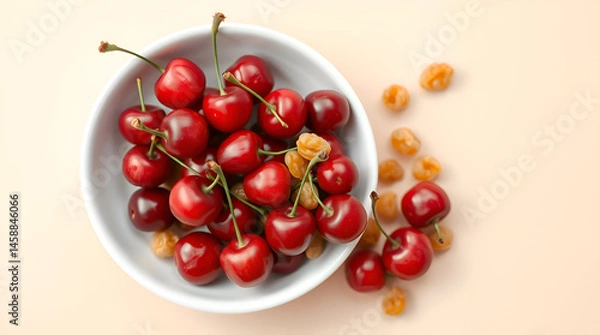 Obraz cherries on a plate