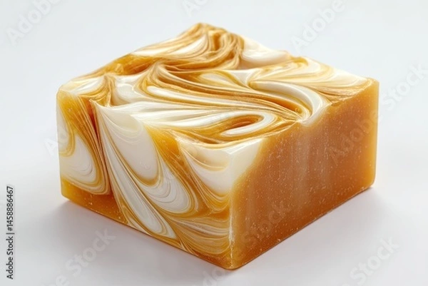 Obraz Baby soap isolated on white background