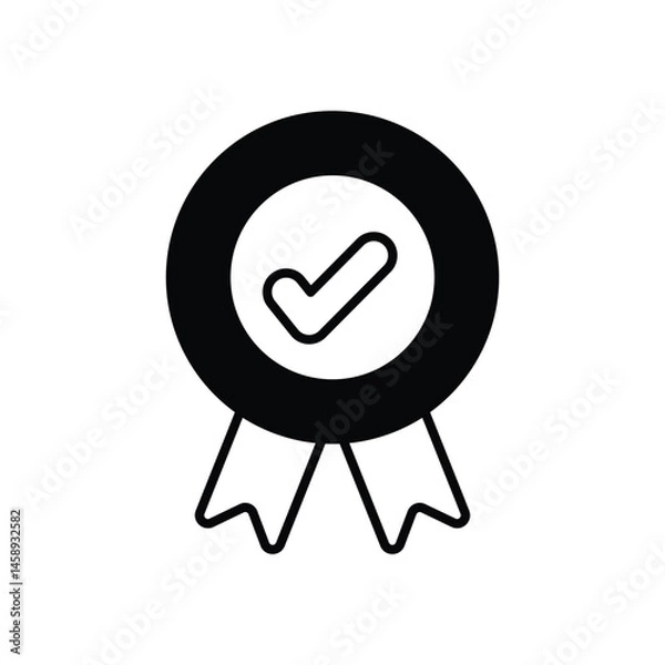 Fototapeta Validity Vector icon