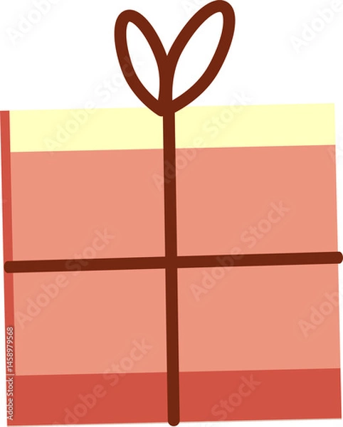 Obraz Cartoon gift box icon