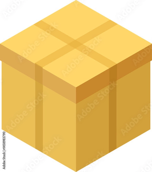 Obraz Isometric delivery box icon