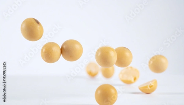 Obraz Soybeans A Natural and Nutrient-Rich Display of Plant-Based Goodness
