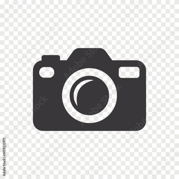 Obraz Photo camera flat vector icon