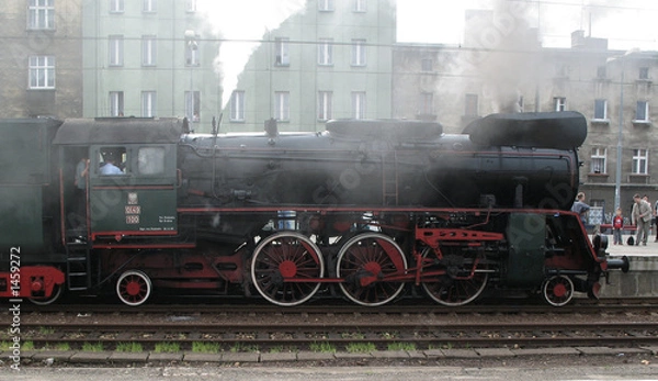 Obraz steam locomotive