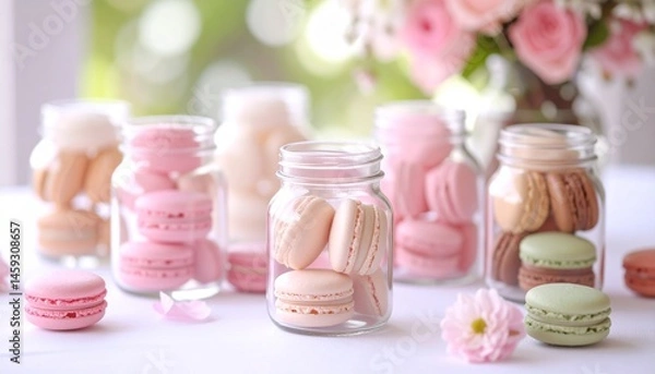 Fototapeta 美しいマカロン