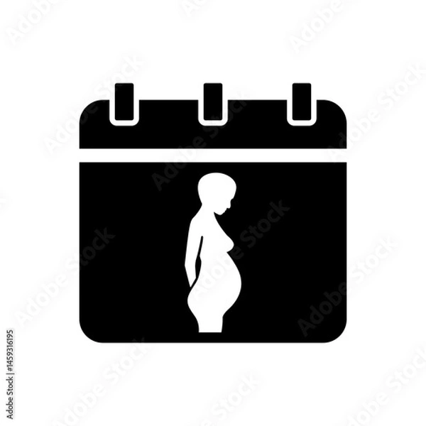Obraz Maternity leave icon