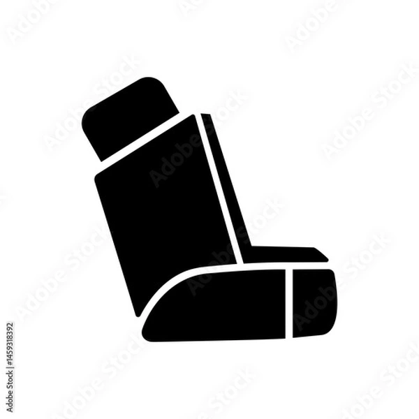 Obraz Asthma pump icon