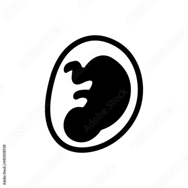 Obraz Fetus icon