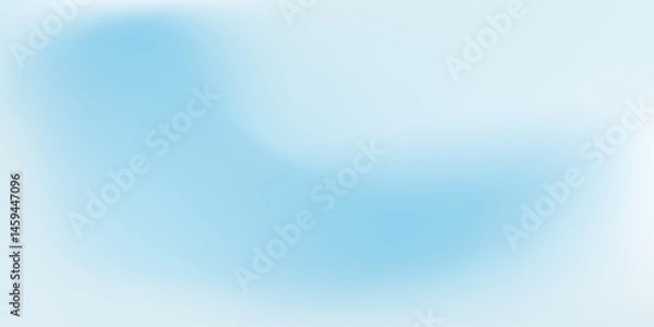 Fototapeta Soft blue background illustrations featuring a smooth  light blue texture. The background is airy and calming  with a gentle blue gradient background