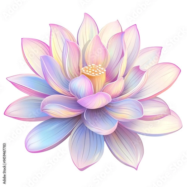 Fototapeta pastel lotus flower blossom bloom