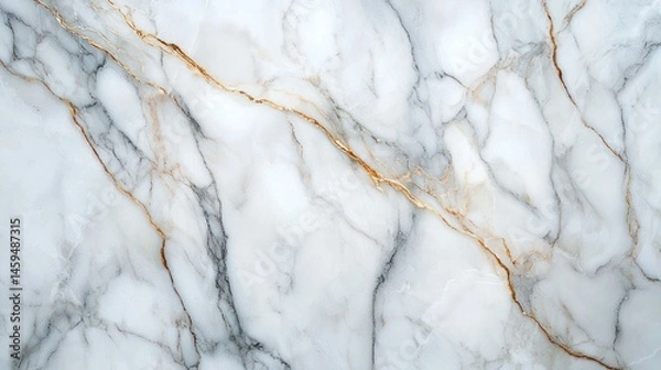 Obraz Abstract marble texture with veins of gold and gray