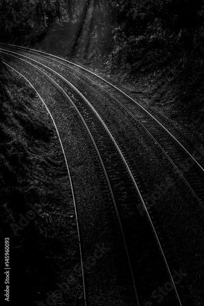 Fototapeta Track Light