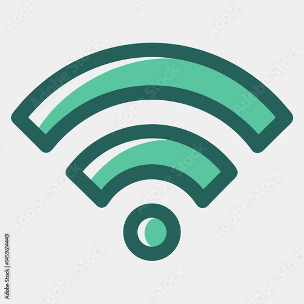 Obraz wi fi icon