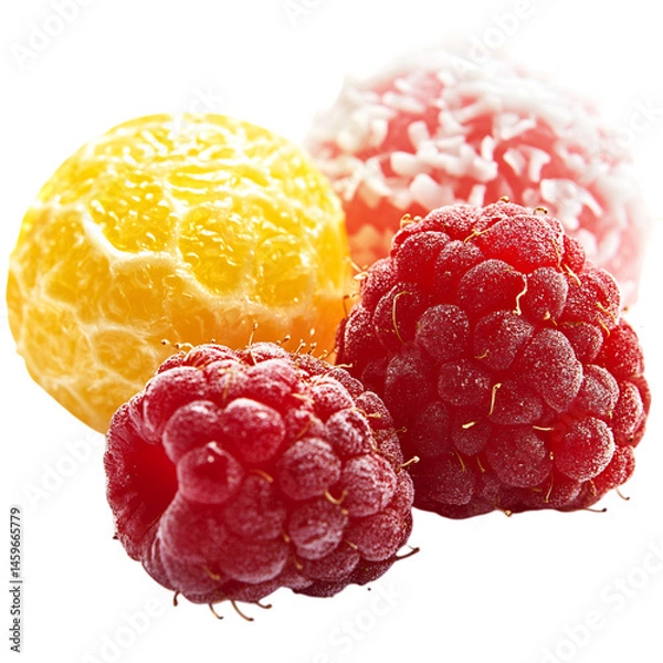 Fototapeta Crisp Summer Candy Flash II Isolated on Transparent Background