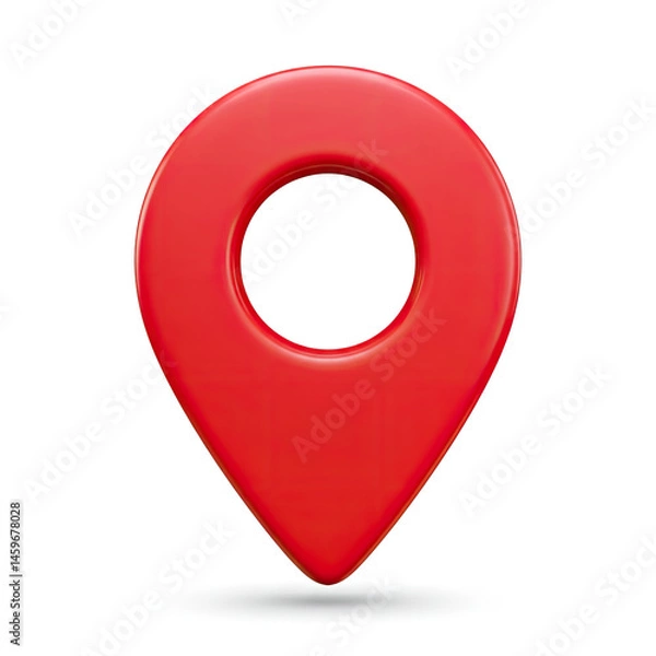 Fototapeta map pointer icon
