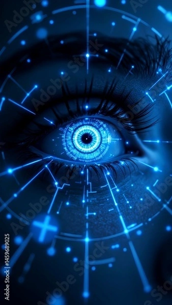 Obraz abstract technology background