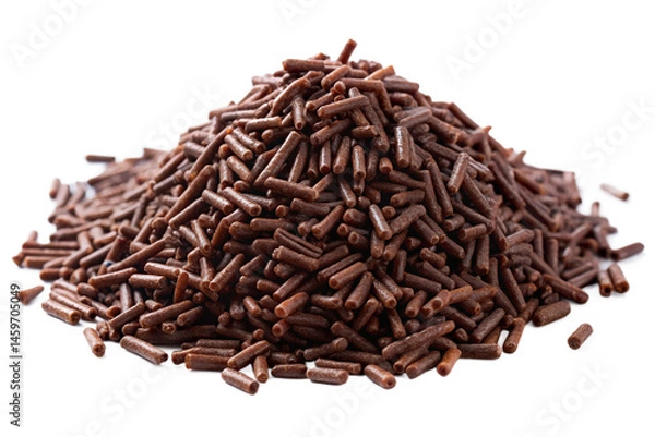 Obraz isolated chocolate sprinkles design
