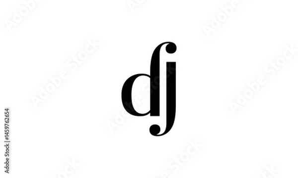 Fototapeta a dj themed graphic image, white background. vector graphic base.
