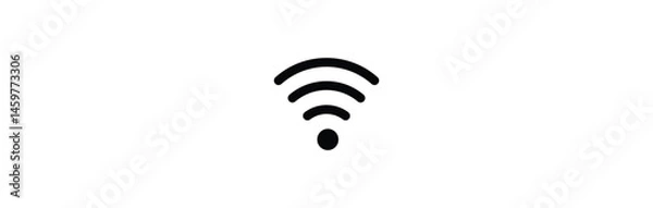 Fototapeta wifi icon set. Internet connection symbol. Vector illustration