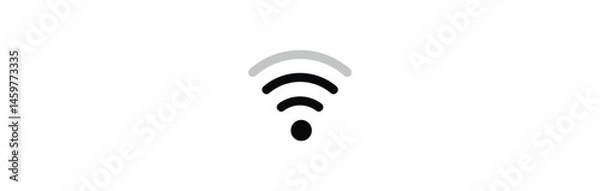 Fototapeta wifi icon set. Internet connection symbol. Vector illustration